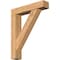 Ekena Millwork Traditional Craftsman Smooth Bracket w/ Offset Brace, Western Red Cedar, 7 1/2"W x 36"D x 44"H BKT0806X36X44TRA04SWR - alternate 1
